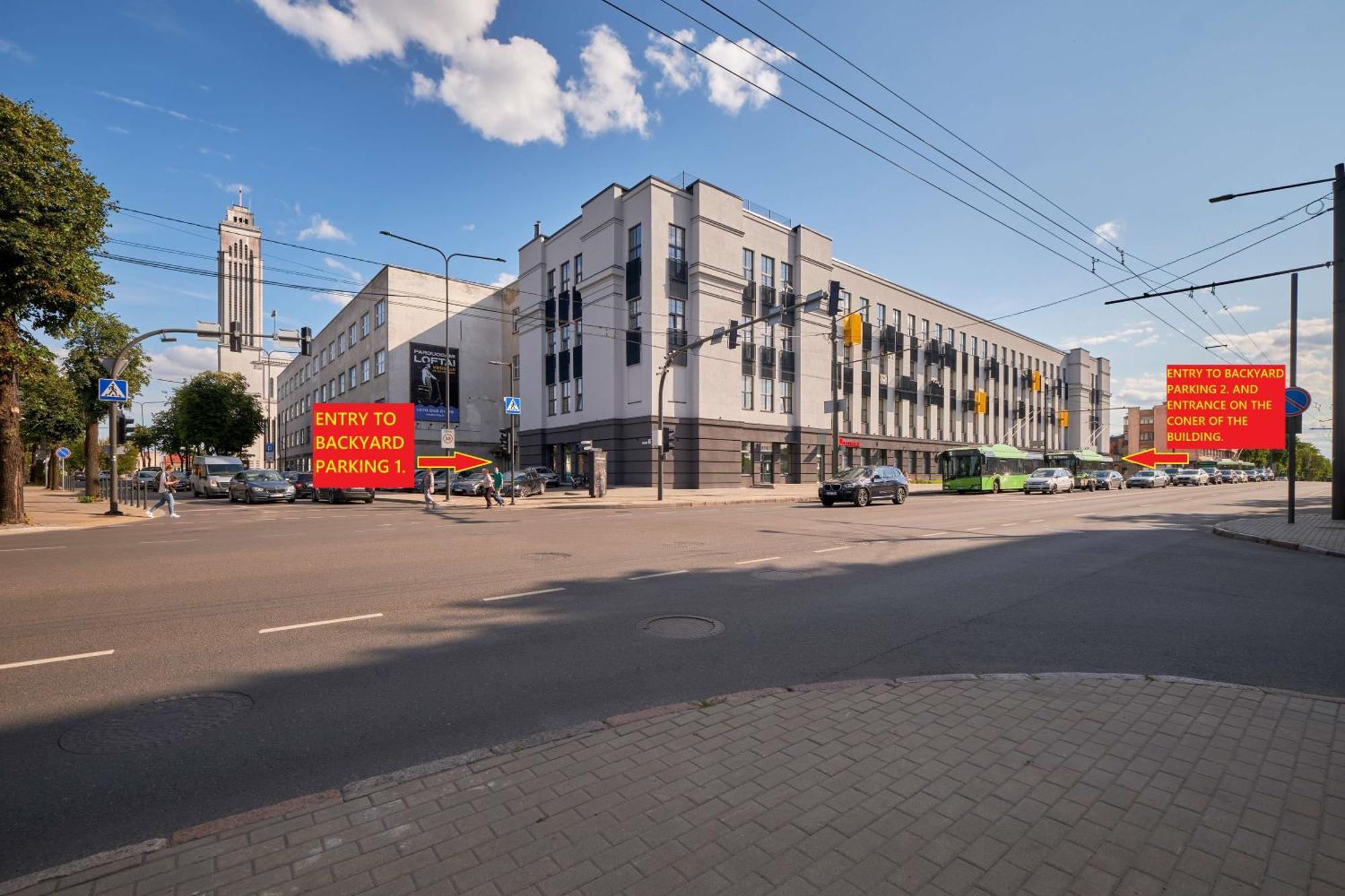 Queen Barbora Central Lofts Kaunas Exteriör bild